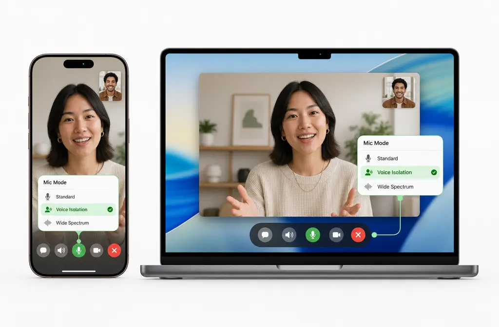 How to Remove Background Noise in FaceTime: Voice Isolation on iPhone, iPad, and Mac